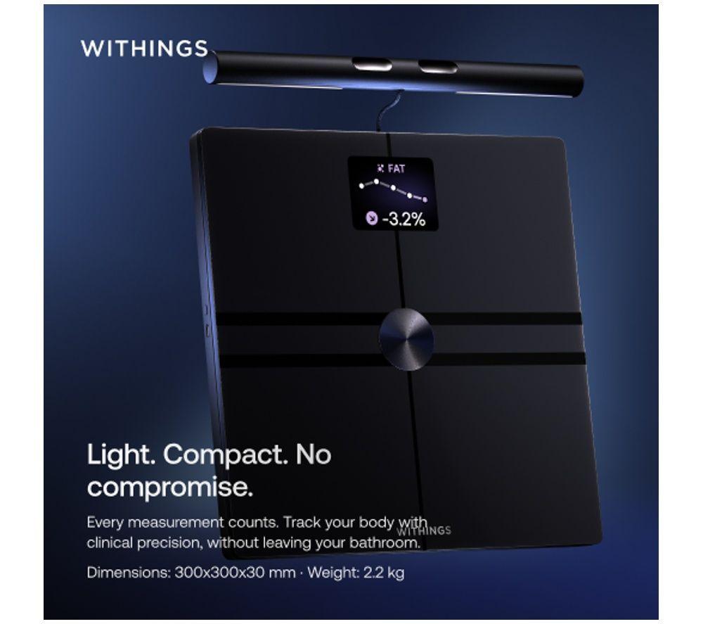 WITHINGS BodyFit Smart Scale - Black image number 2 of 5