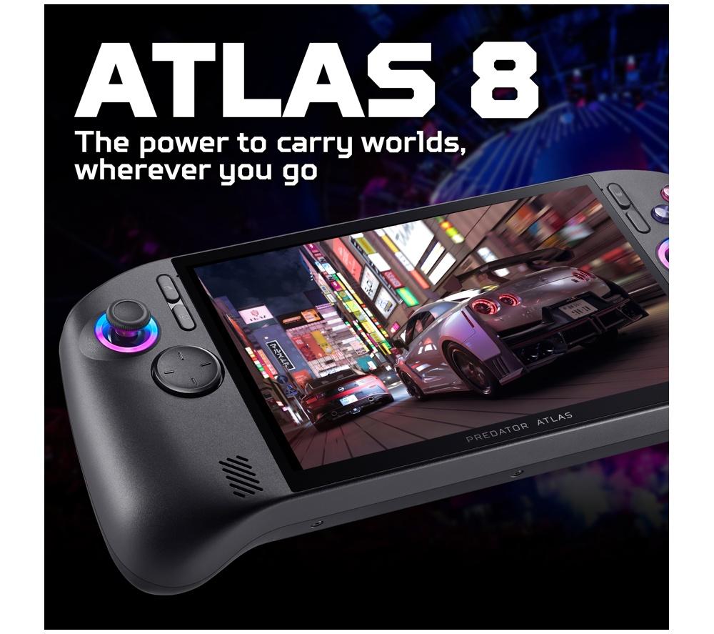 ACER Predator Atlas 8 Handheld Gaming Console - Intel&reg; Arc&trade; G3 Extreme Processor, 1 TB image number 3 of 18