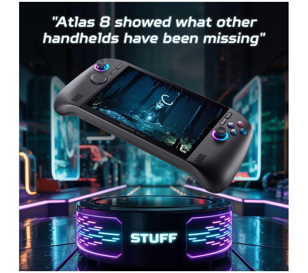 ACER Predator Atlas 8 Handheld Gaming Console - Intel&reg; Arc&trade; G3 Extreme Processor, 1 TB image number 4 of 18