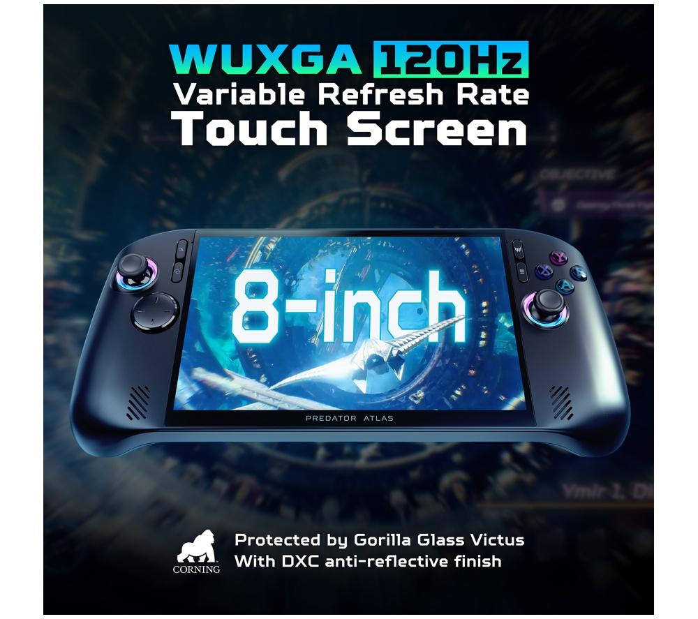 ACER Predator Atlas 8 Handheld Gaming Console - Intel&reg; Arc&trade; G3 Extreme Processor, 1 TB image number 8 of 18
