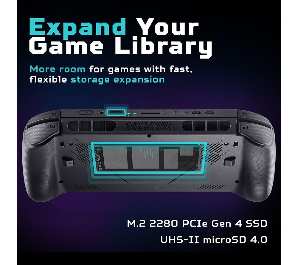 ACER Predator Atlas 8 TMR Handheld Gaming Console - Intel&reg; Arc&trade; G3 Extreme, 1 TB image number 10 of 17