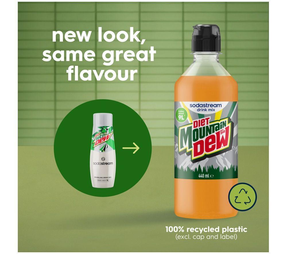 SODASTREAM Diet Mountain Dew Syrup - 440 ml image number 4 of 5