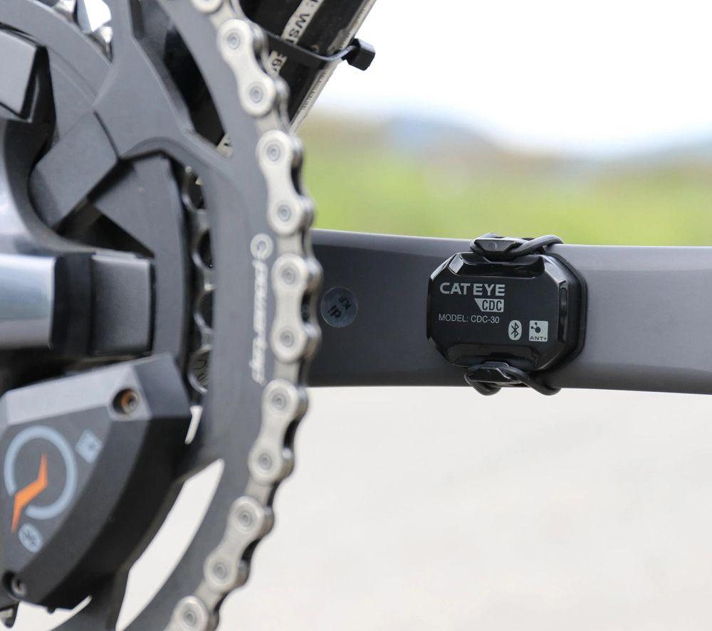 CATEYE AirGPS II Cycle Computer with Cadence Sensor - Grey & Black image number 4 of 8