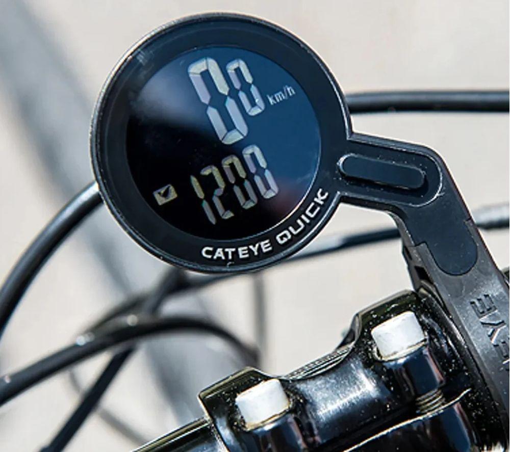 CATEYE Quick Wireless Cycle Computer - Black image number 2 of 6