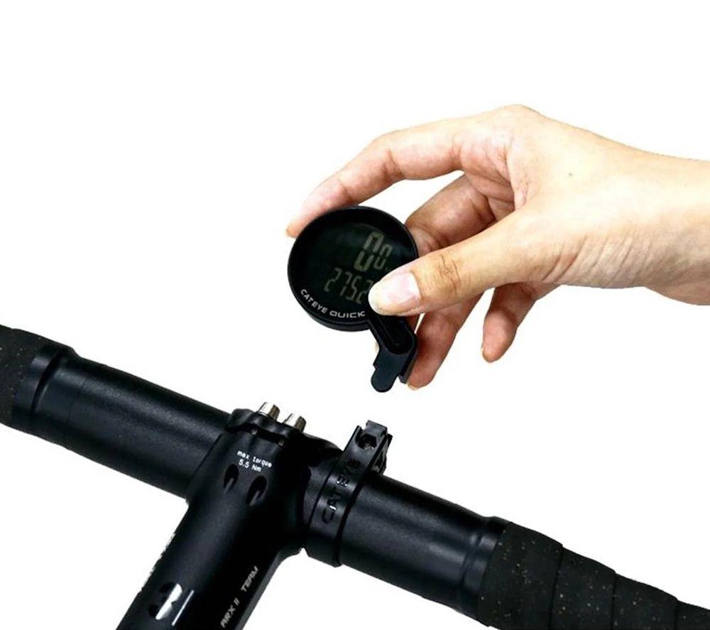 CATEYE Quick Wireless Cycle Computer - Black image number 4 of 6