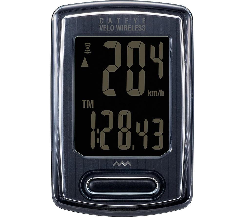 Cateye Velo Wireless Stealth Edition Cycle Computer - Black - One Size - Image 6