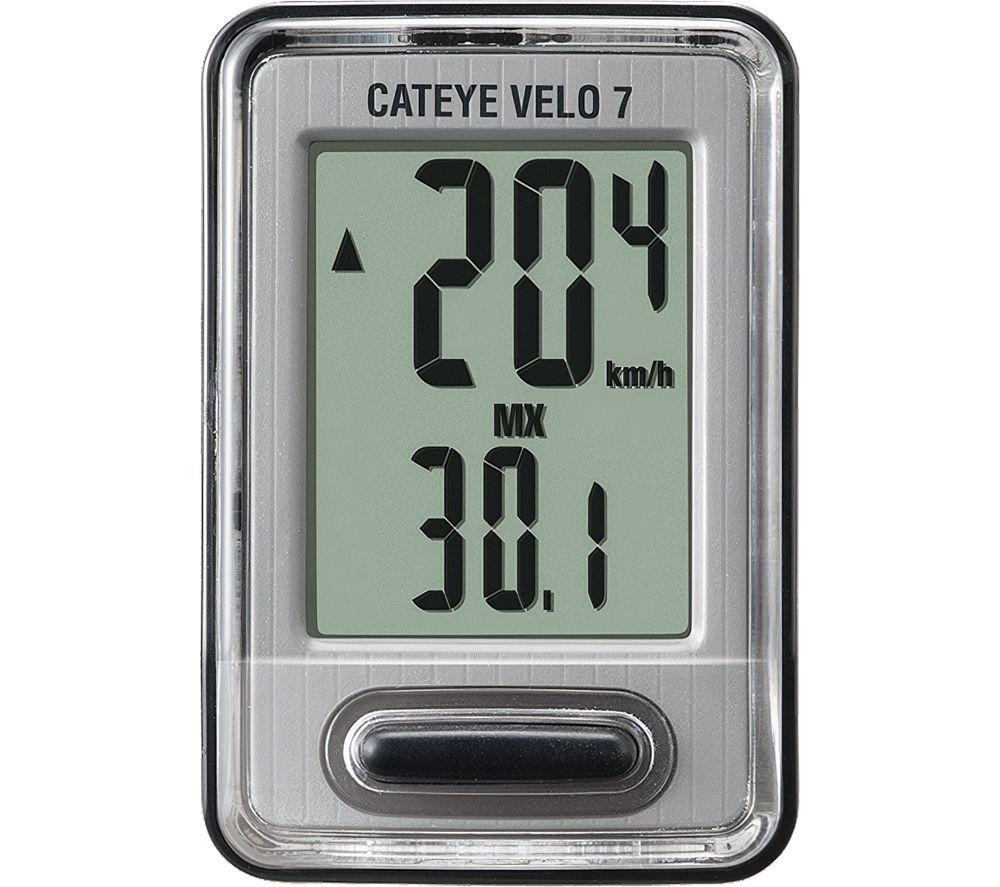 Cateye Velo 7 WIRED COMPUTER- 7 Functions inc Speed, Distance, Clock etc - Image 10