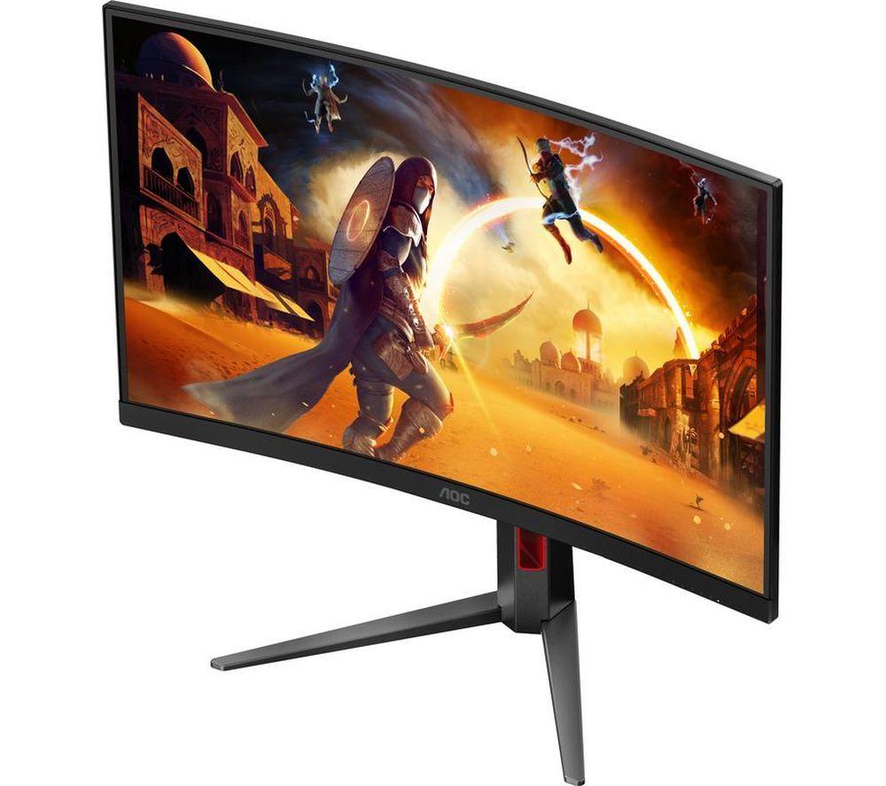 AOC C27G4Z2 Full HD 27" Curved VA WLED Gaming Monitor - Black image number 3 of 16