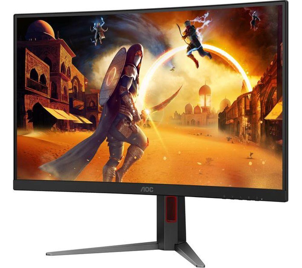 AOC C27G4Z2 Full HD 27" Curved VA WLED Gaming Monitor - Black image number 4 of 16