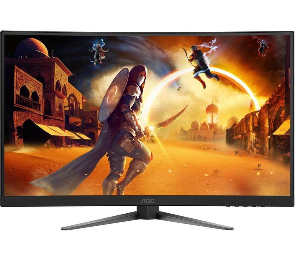 AOC C27G4Z2 Full HD 27" Curved VA WLED Gaming Monitor - Black image number 8 of 16