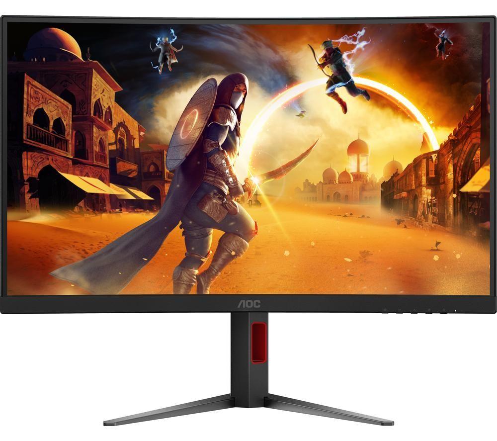 AOC C27G4Z2 Full HD 27" Curved VA WLED Gaming Monitor - Black image number 9 of 16