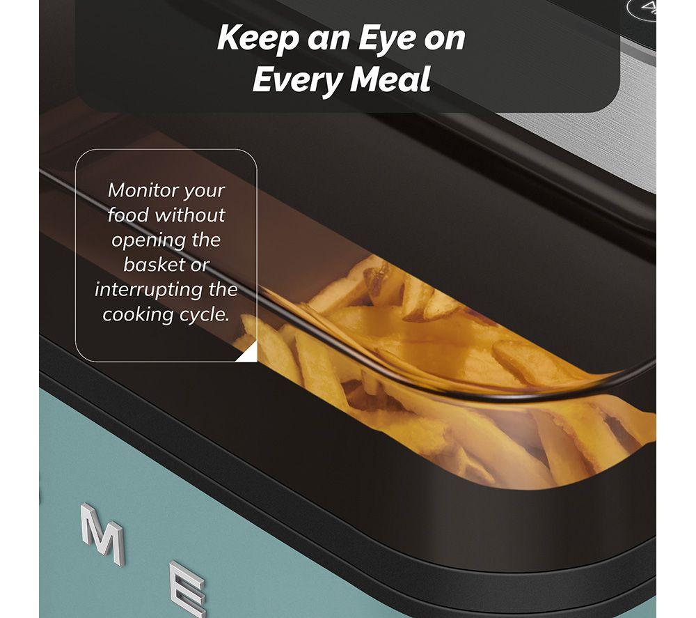 SMEG AFC01EGMUK Dual Flavour Air Fryer - Emerald Green image number 6 of 16