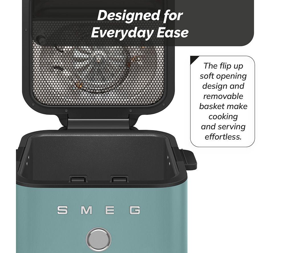 SMEG AFC01EGMUK Dual Flavour Air Fryer - Emerald Green image number 7 of 16