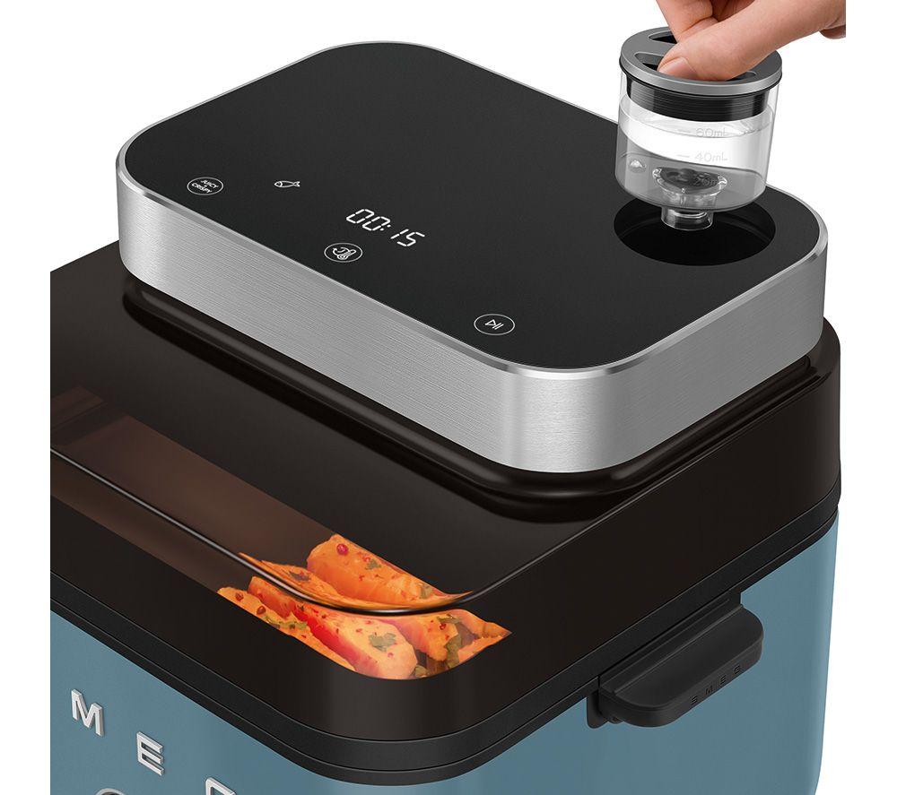 SMEG AFC01SBMUK Dual Flavour Air Fryer - Storm Blue image number 16 of 16
