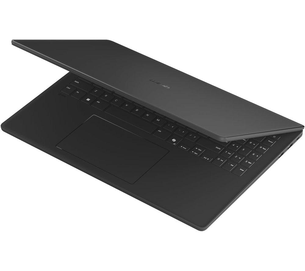 LG gram Book 16 16" Laptop, Copilot+ PC - AMD Ryzen AI 7, 512 GB SSD, Black image number 3 of 3