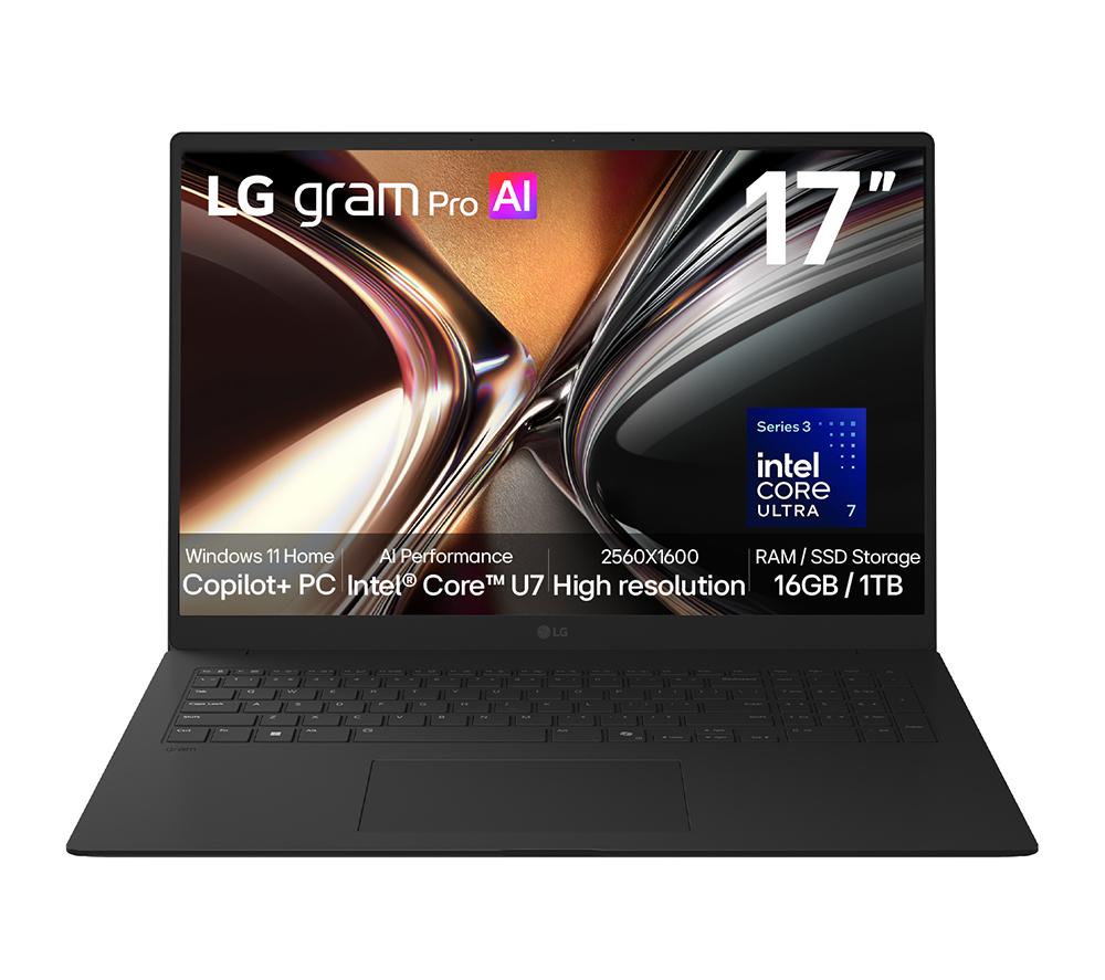 Lg Gram Pro 17Z90u 17" 2.5K Laptop, Intel Core Ultra 7 355, 16Gb/1Tb Ssd - Image 2