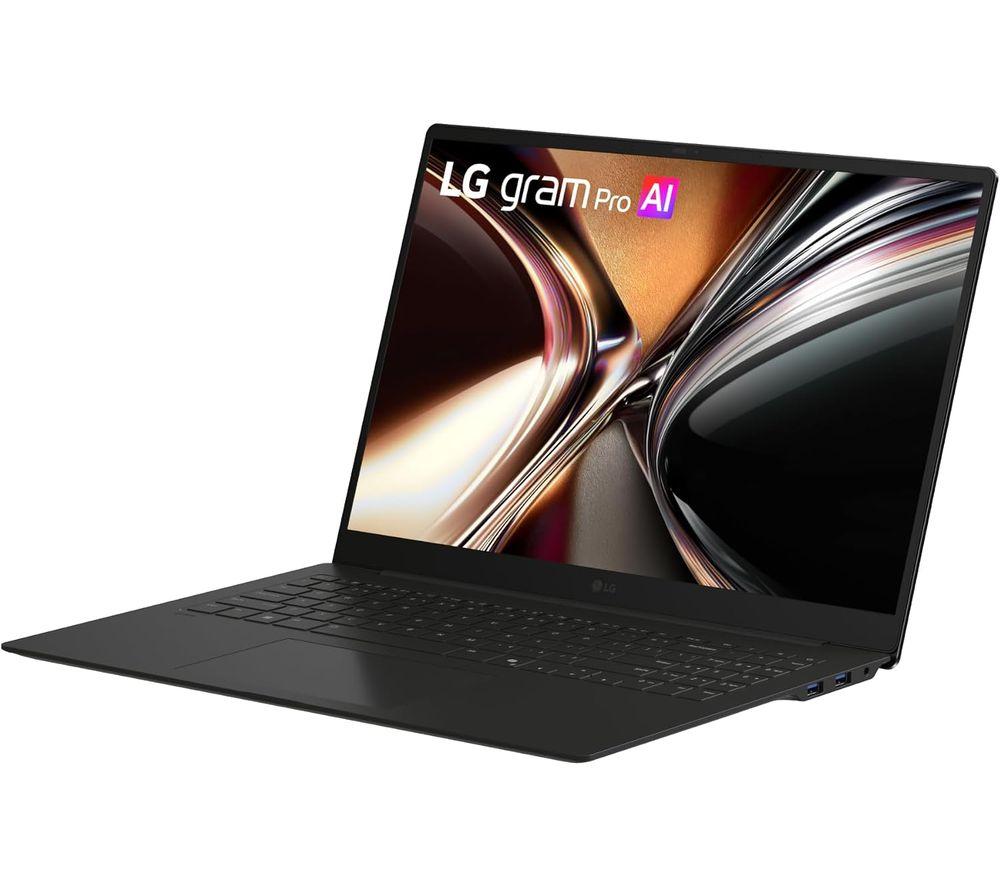 LG Gram 16 Pro 16" Laptop, Copilot+ PC - Intel&reg; Core&trade; X7, 1 TB SSD, Carbon Black image number 3 of 3