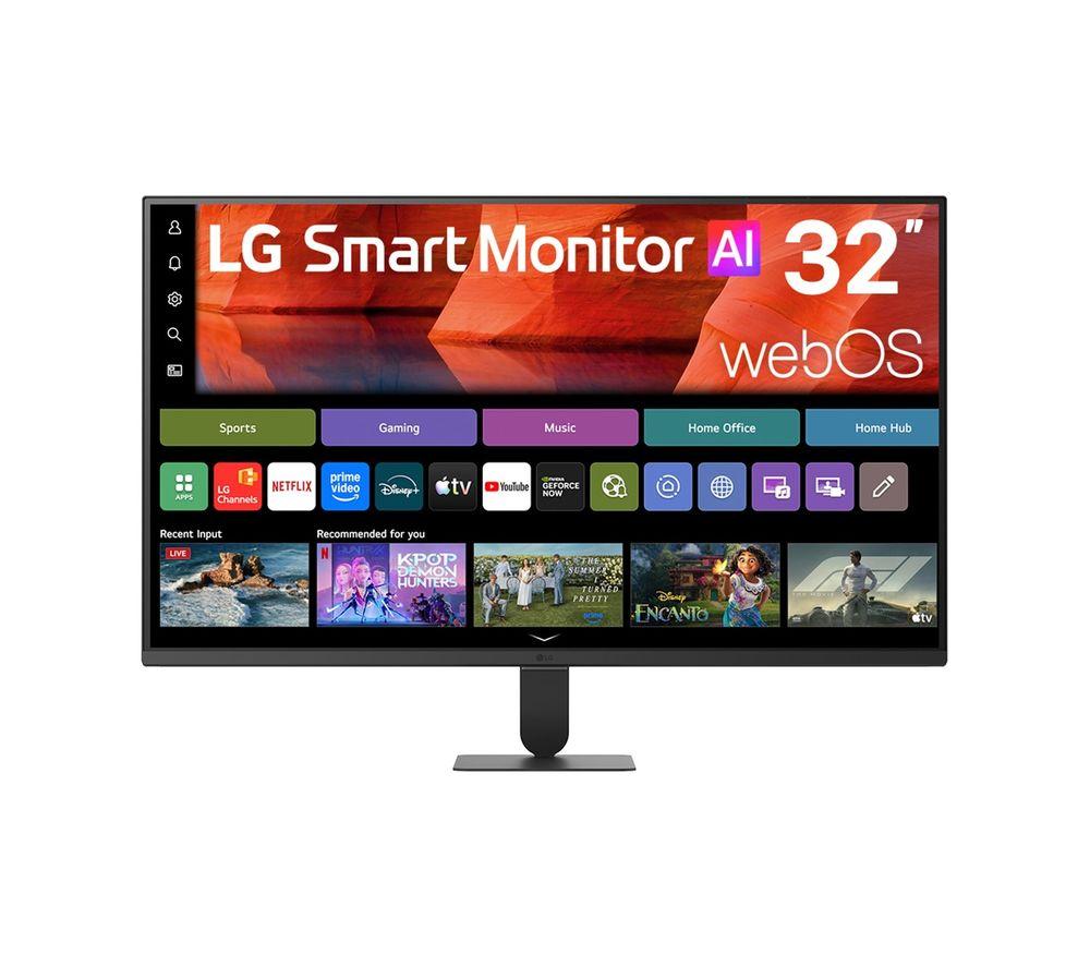 Lg 32U501sb-B.aek Smart Full Hd 32” Va Led Monitor -Black, Black