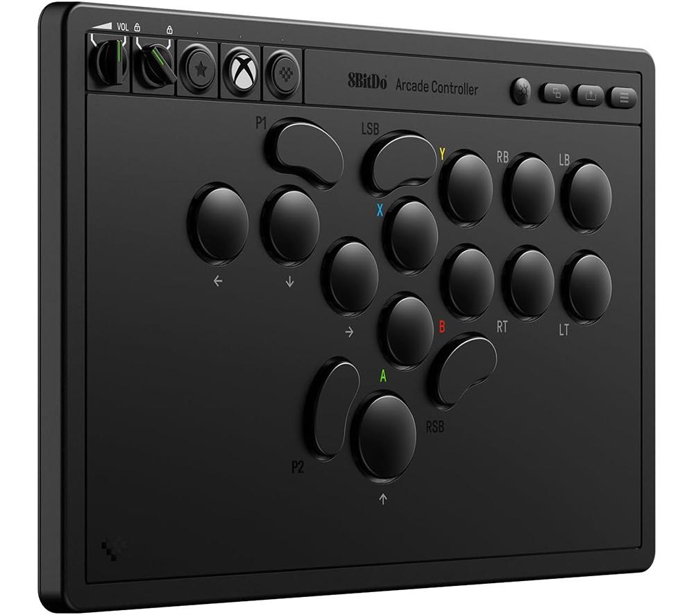 8BITDO RET00365 Wireless Arcade Stick for XBOX - Black image number 3 of 11