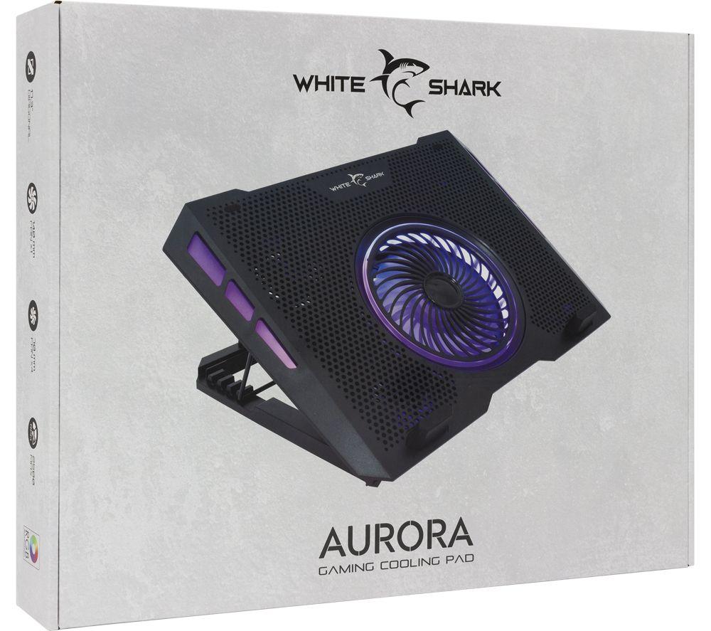 RAVEN FORGE GCP-13 AURORA Laptop Cooling Stand - Black image number 2 of 7
