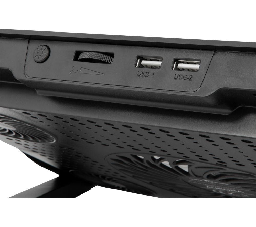 RAVEN FORGE GCP-13 AURORA Laptop Cooling Stand - Black image number 5 of 7