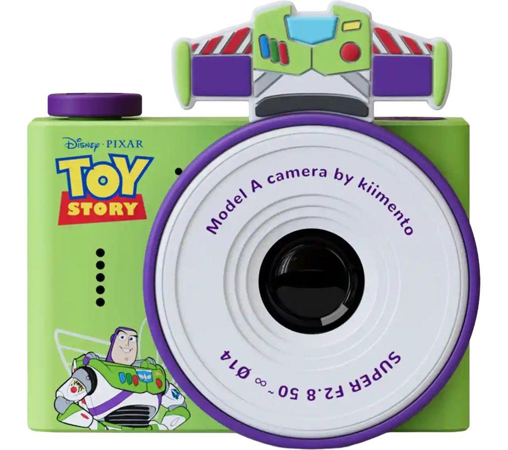 Kiimento Disney Buzz Lightyear Mini Digital Camera - Green, White & Purple