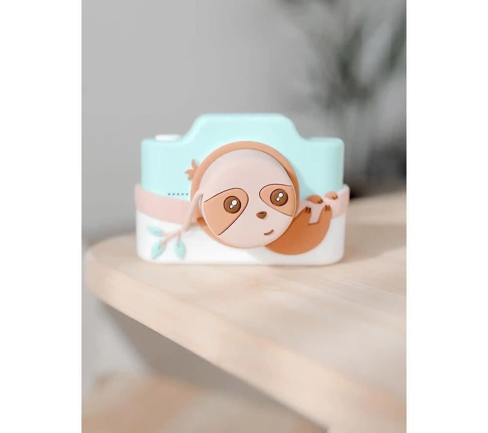 KIIMENTO Zippy the Sloth Kids' Digital Camera - Green, Brown & White image number 4 of 5