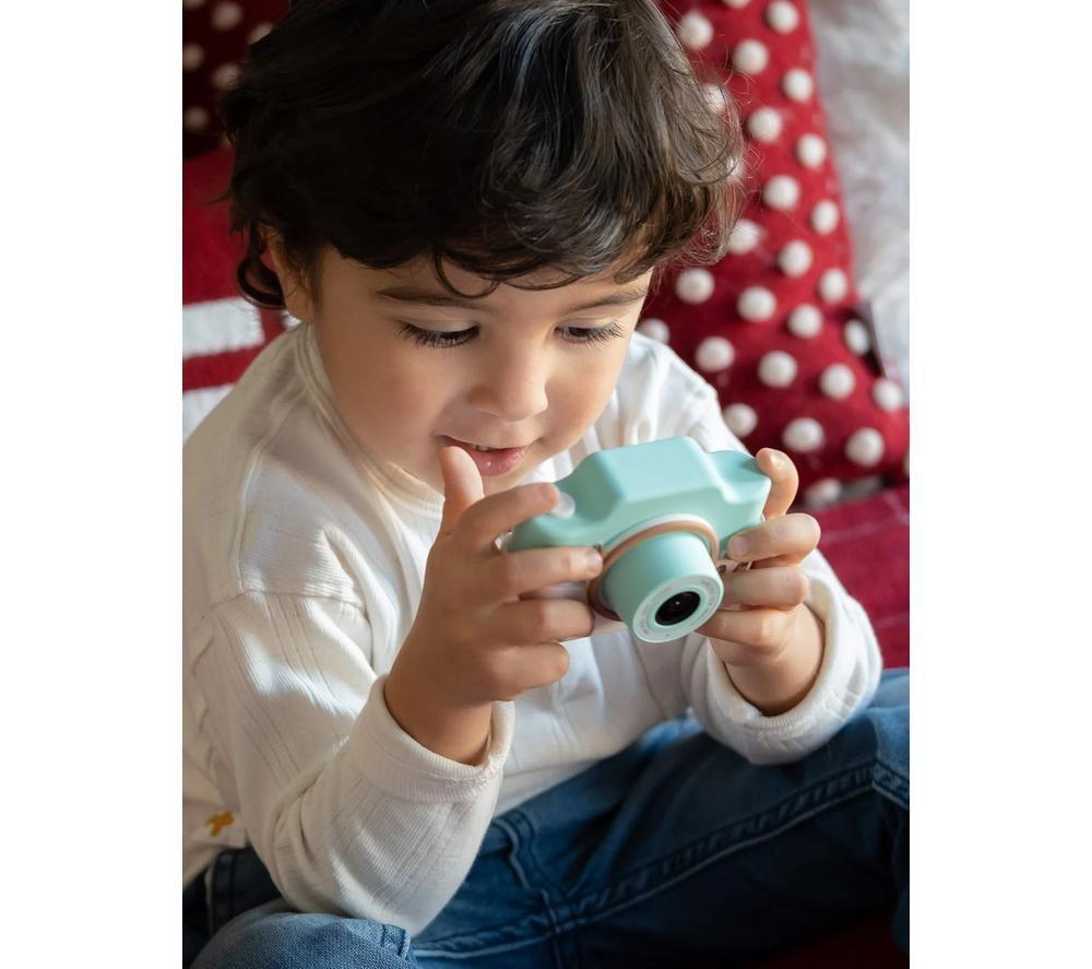 KIIMENTO Zippy the Sloth Kids' Digital Camera - Green, Brown & White image number 5 of 5
