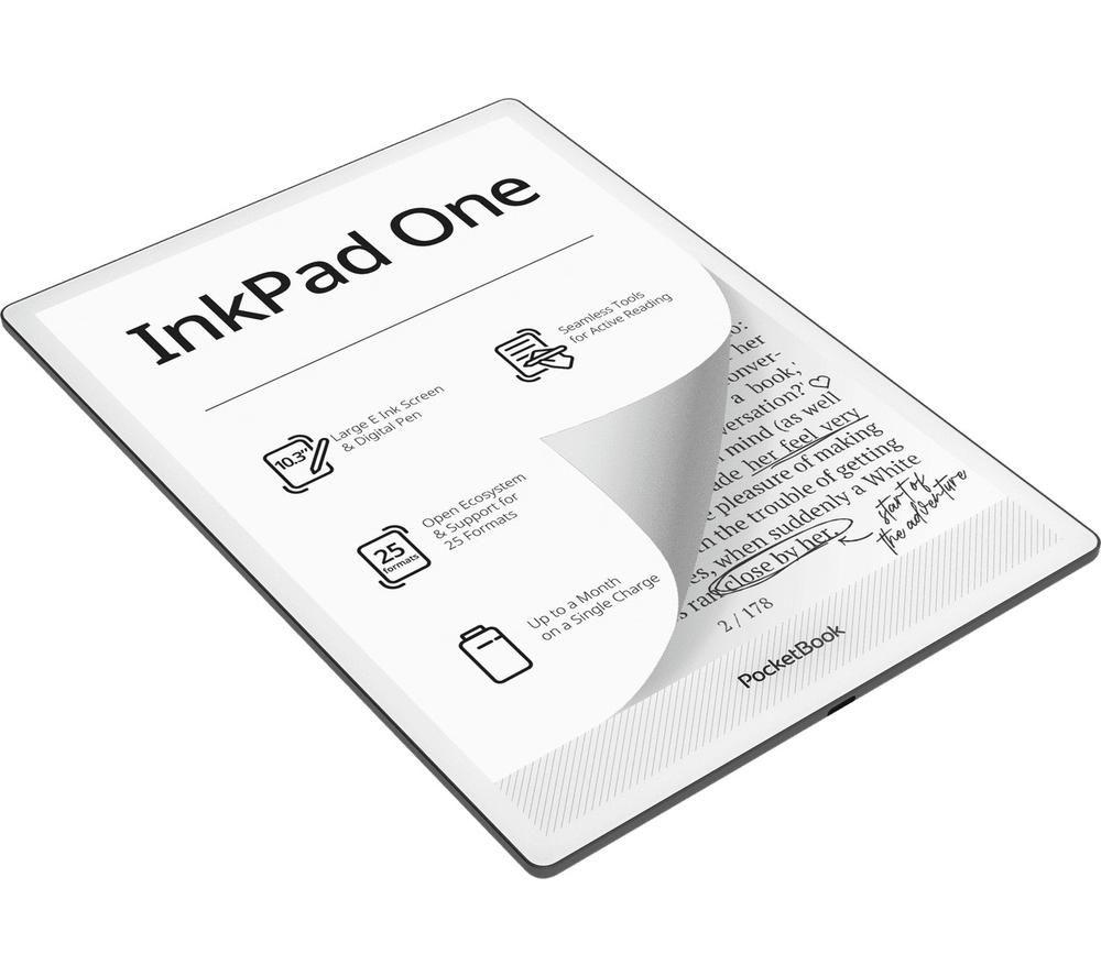 POCKETBOOK InkPad One eReader - 32 GB, Matte black image number 3 of 5
