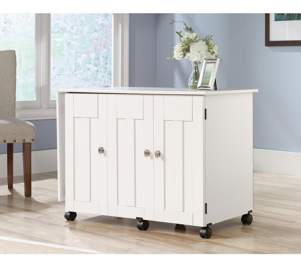 TEKNIK 5414873 Sewing & Craft Cart - White image number 3 of 5