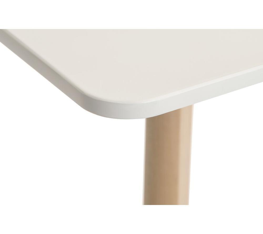 TEKNIK Skandi 8100 Rectangular Desk - White image number 2 of 7