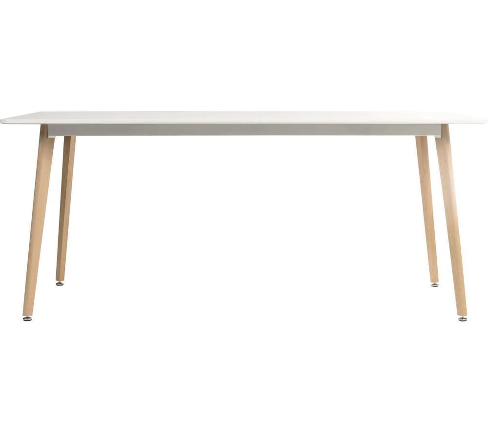 TEKNIK Skandi 8100 Rectangular Desk - White image number 5 of 7