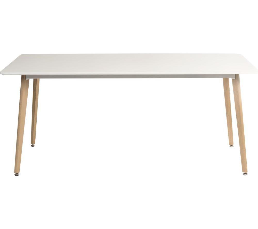 TEKNIK Skandi 8100 Rectangular Desk - White image number 6 of 7