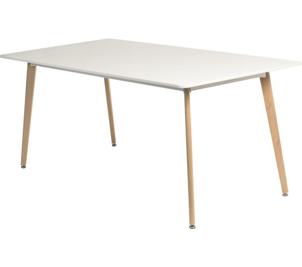 TEKNIK Skandi 8100 Rectangular Desk - White image number 7 of 7