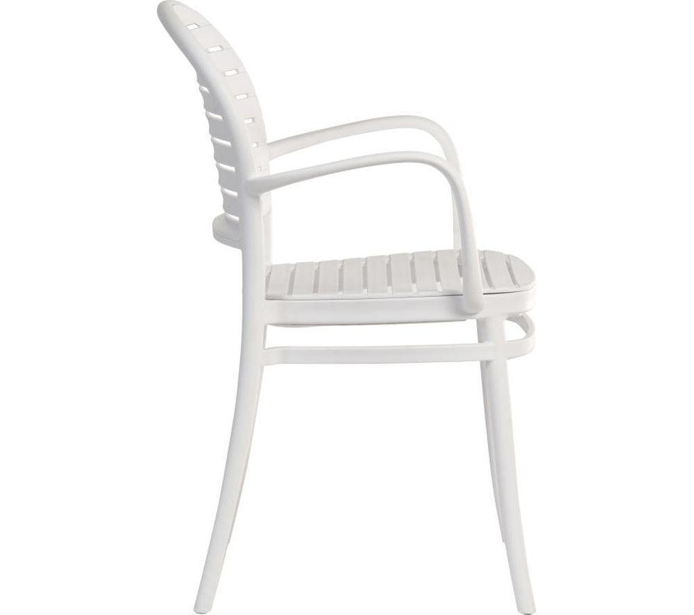 TEKNIK Skandi 8600 Caf&eacute; Armchair Set - White image number 3 of 9