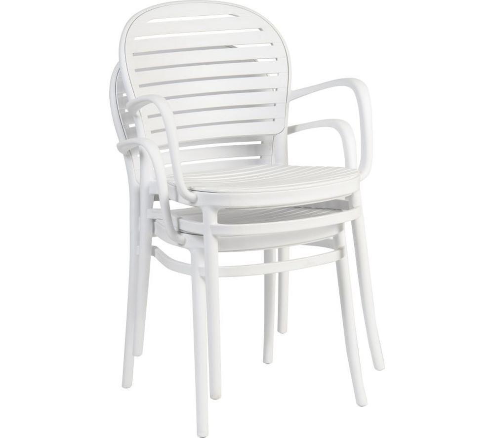 TEKNIK Skandi 8600 Caf&eacute; Armchair Set - White image number 5 of 9