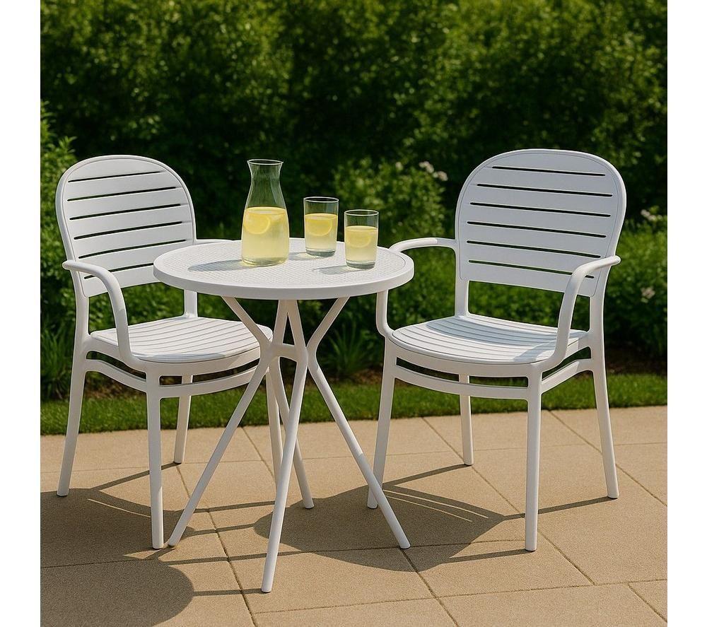 TEKNIK Skandi 8600 Caf&eacute; Armchair Set - White image number 9 of 9