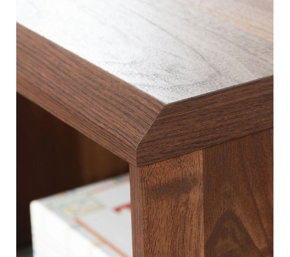 TEKNIK 5433812 Willow L-Shaped Desk - Walnut image number 3 of 10