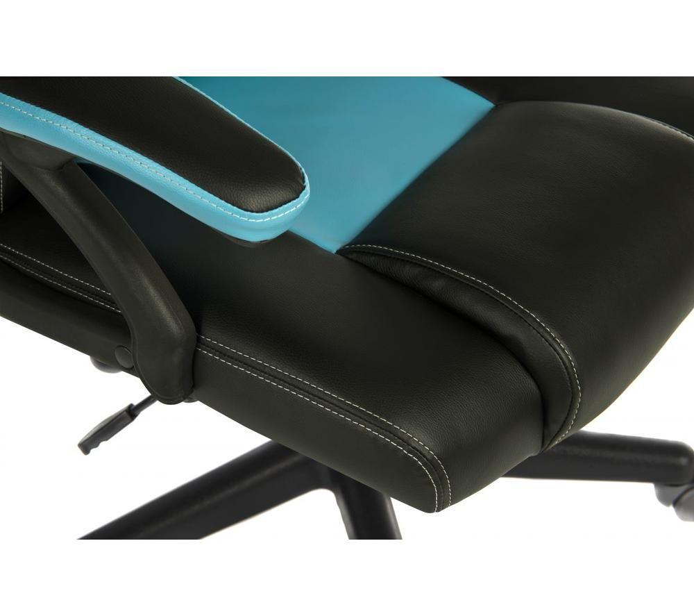 TEKNIK Kyoto Gaming Chair - Blue & Black image number 3 of 6