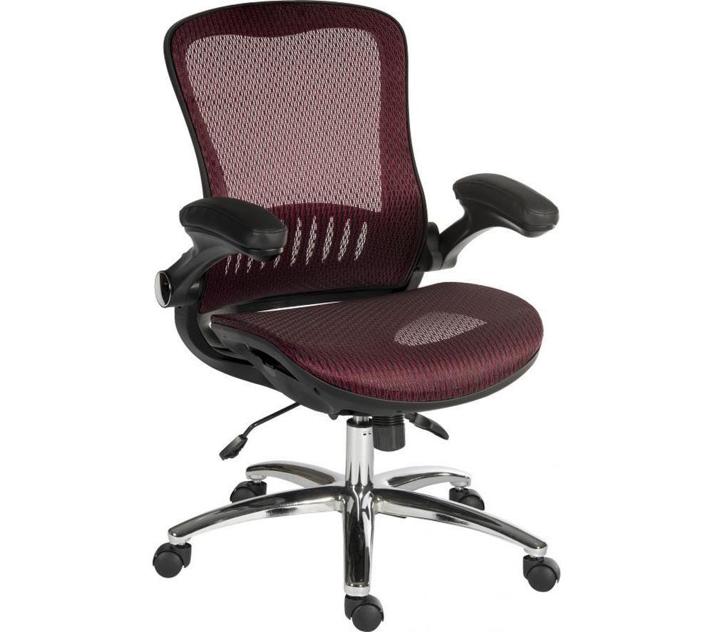 TEKNIK Harmony Executive Mesh Chair - Red image number 3 of 3