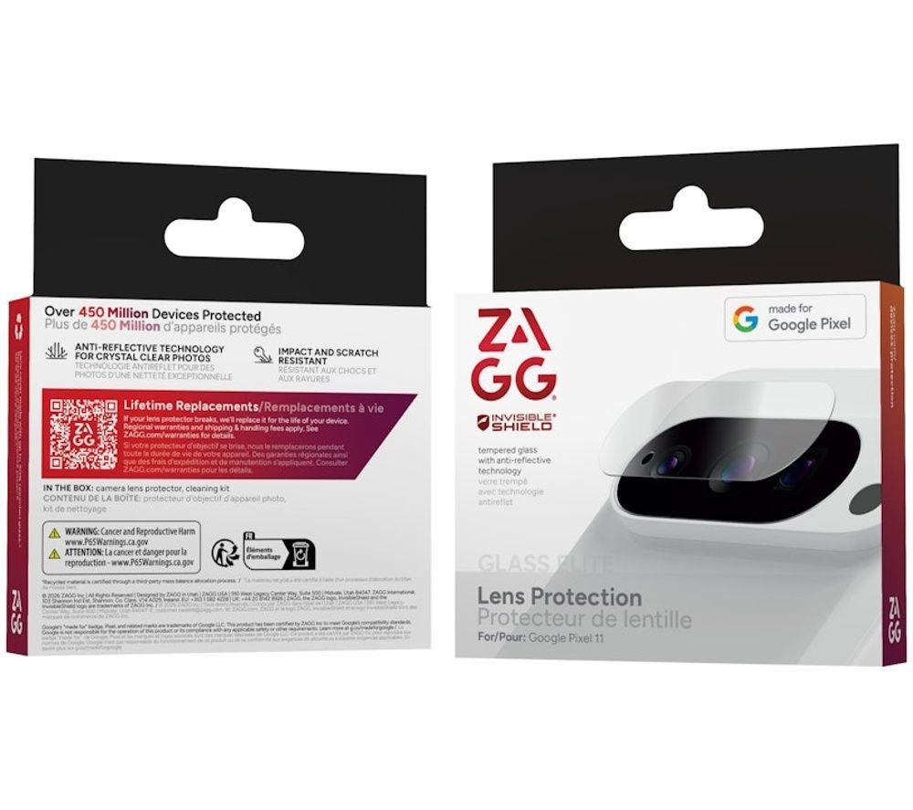 ZAGG InvisibleShield Pixel 11 Camera Protector - Clear image number 3 of 3