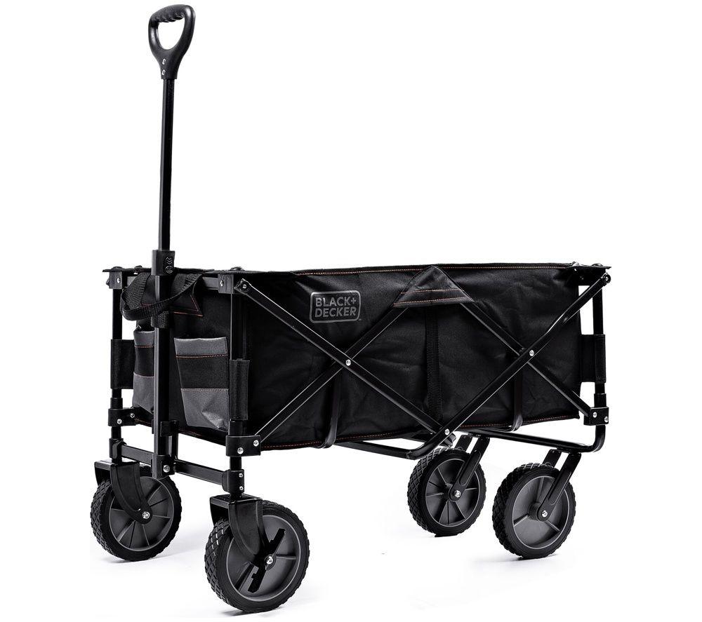 BLACK  DECKER BDCWBK01-XJ Collapsible Wagon - Black