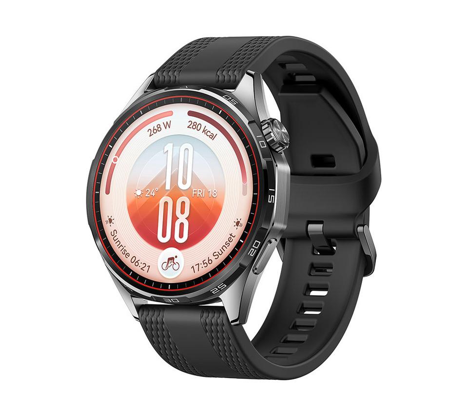 HUAWEI Watch GT 7 - Black with Fluoroelastomer Strap, 46 mm
