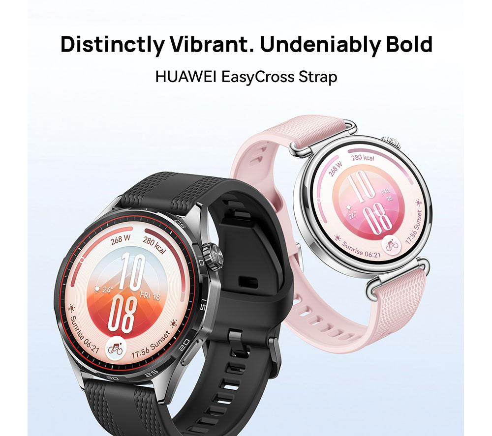 HUAWEI Watch GT 7 - Black with Fluoroelastomer Strap, 46 mm image number 7 of 12