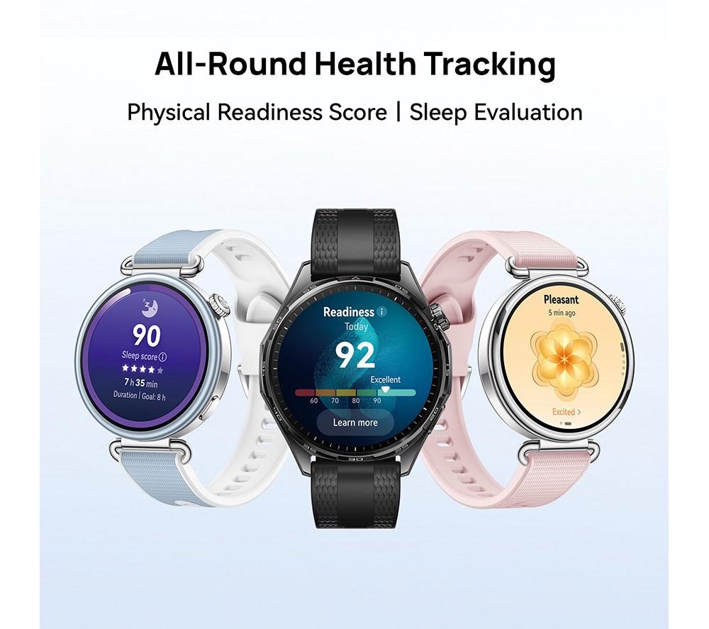 HUAWEI Watch GT 7 - Black with Fluoroelastomer Strap, 46 mm image number 10 of 12