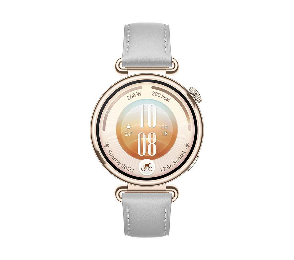 HUAWEI Watch GT 7 - Gold with Grey Composite Leather Strap, 41 mm image number 2 of 12