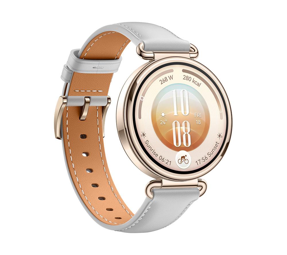 HUAWEI Watch GT 7 - Gold with Grey Composite Leather Strap, 41 mm image number 3 of 12