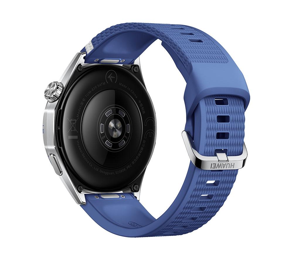 HUAWEI Watch GT 7 - Silver with Blue Fluoroelastomer Strap, 46 mm image number 6 of 12