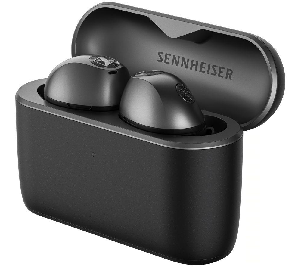 SENNHEISER Momentum True Wireless 5 Noise-Cancelling Sports Earbuds - Graphite image number 4 of 4