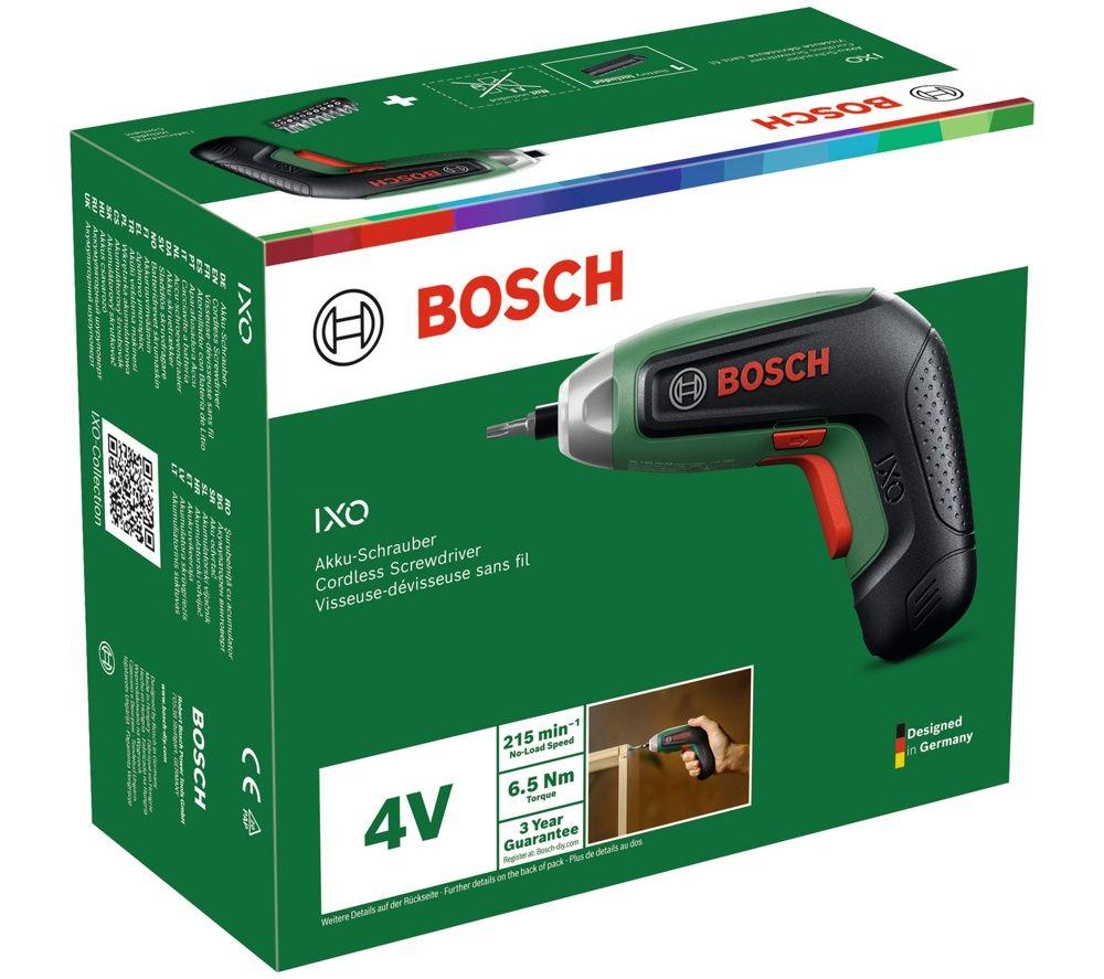 BOSCH IXO 8 Cordless Screwdriver - Green & Black image number 7 of 8